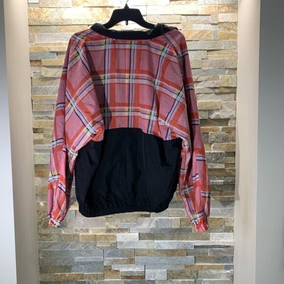 Topshop Checked Windbreaker Jacket - Picture 6 of 6